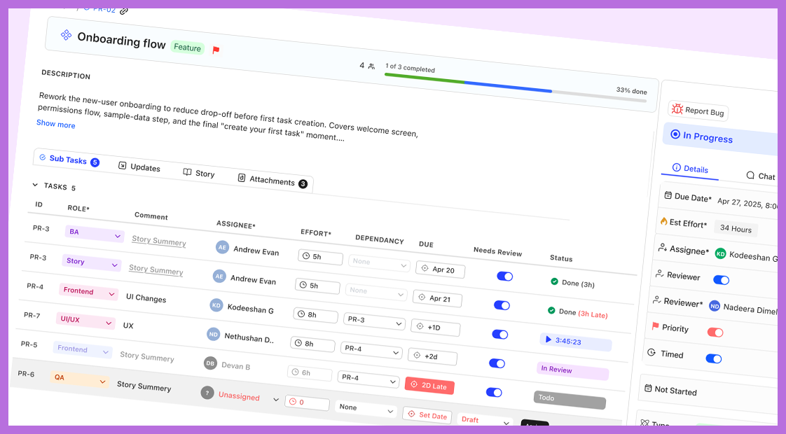 Effortless Workflow Management screenshot